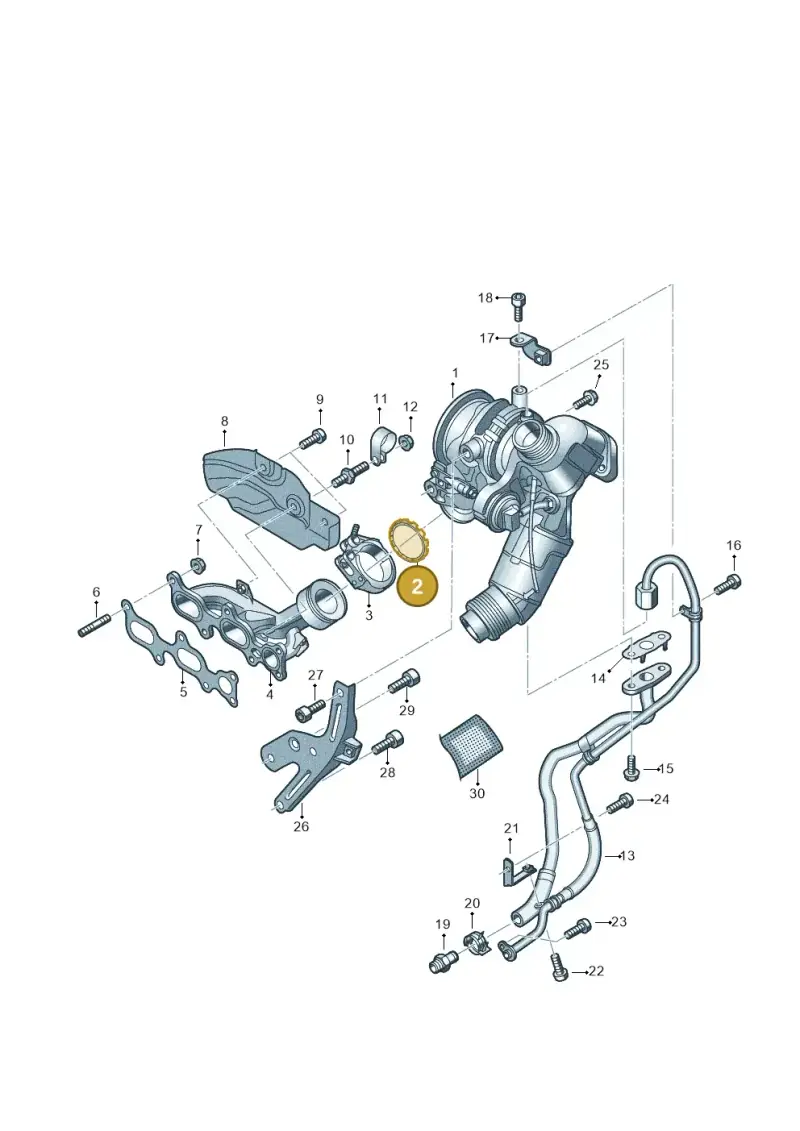 04F253539 — Volkswagen 6Z3 platform diagram 760145600, position 2