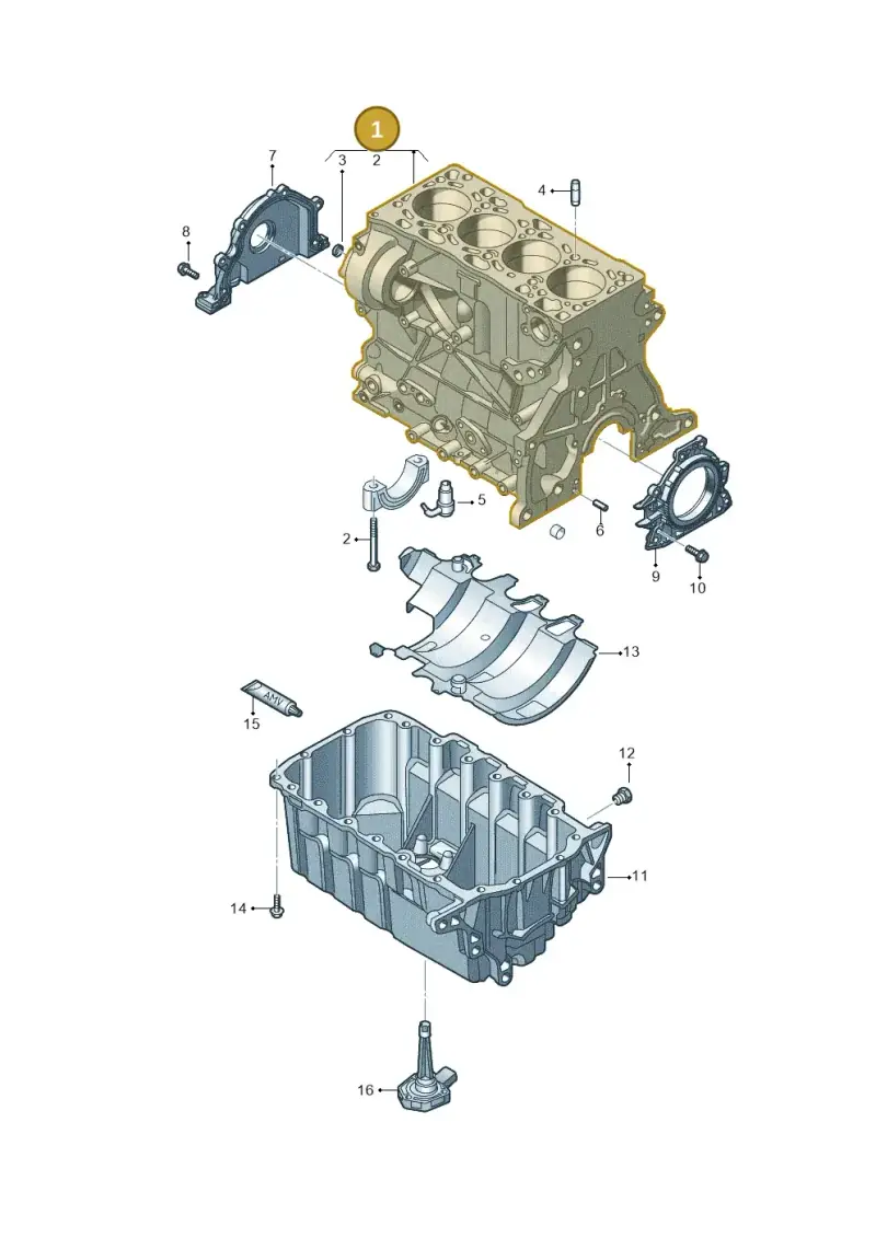 04L103011S — Volkswagen Transport. multivan (2019-2024) diagram 807103300, position 1