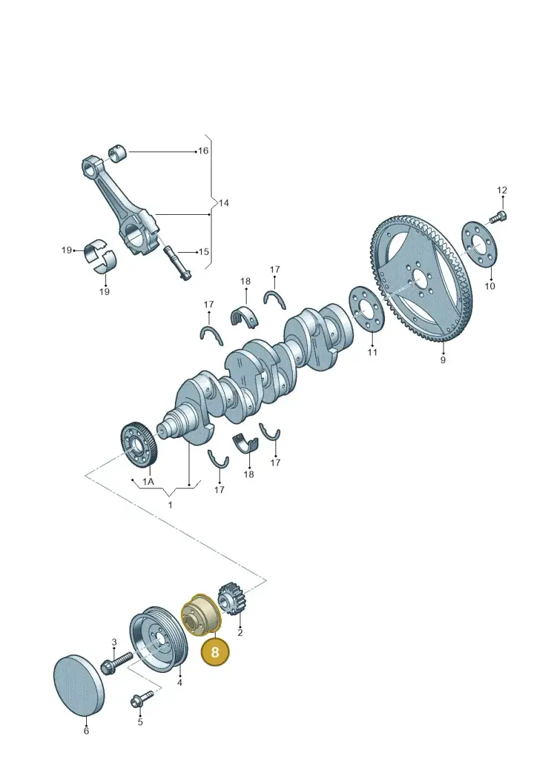 04L105215A — Volkswagen Amarok twin cab (2022-) diagram 749105630, position 8
