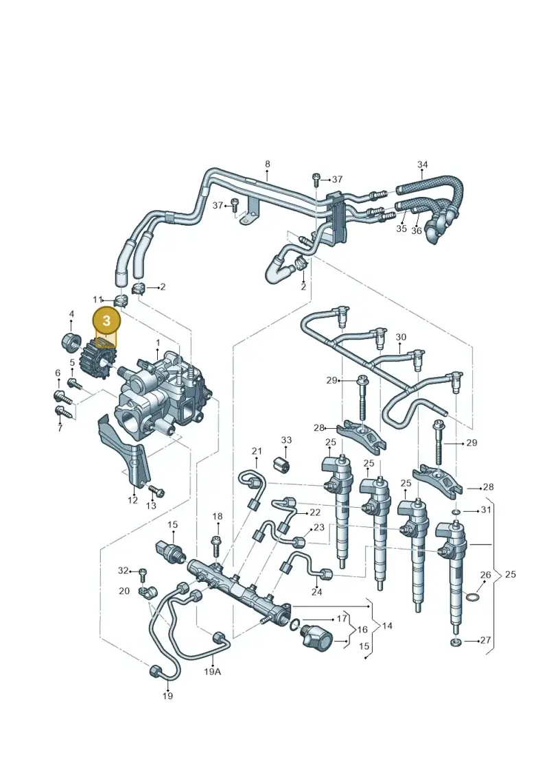 04L130101C — Volkswagen Transport. multivan (2019-2024) diagram 807130000, position 3