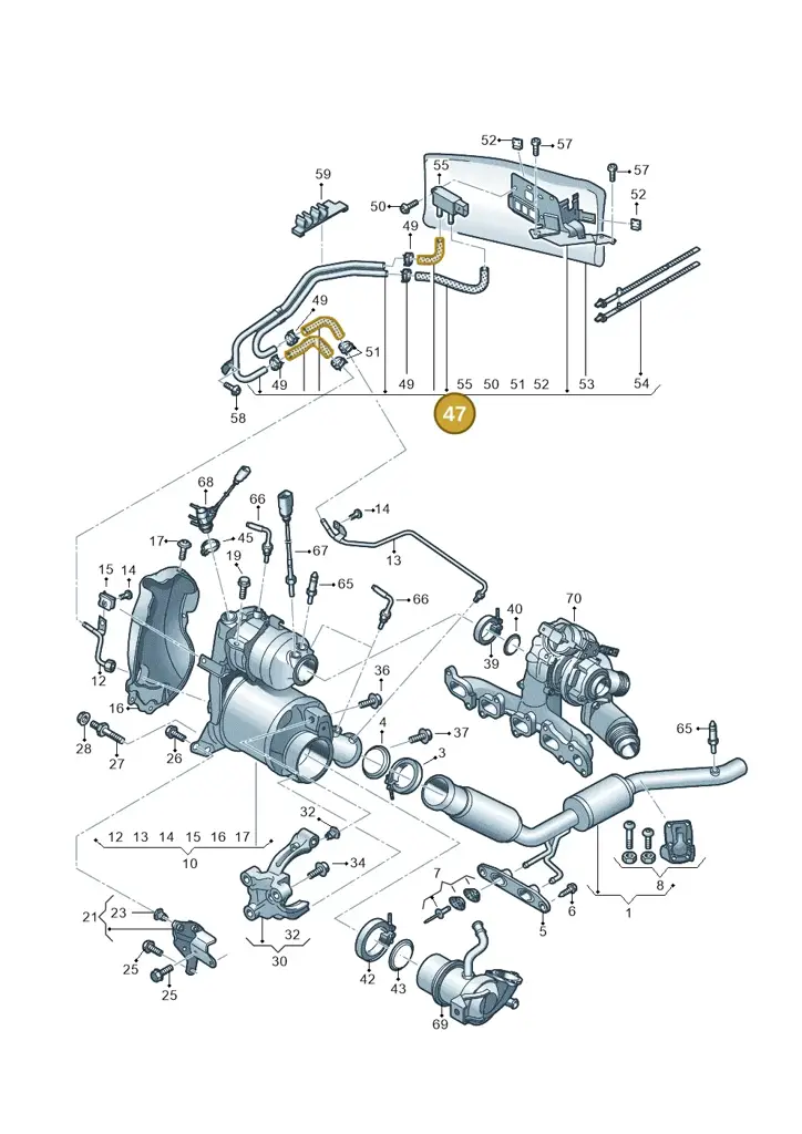 04L131552GJ — SEAT Tarraco (2018-2024) diagram 597253650, position 47