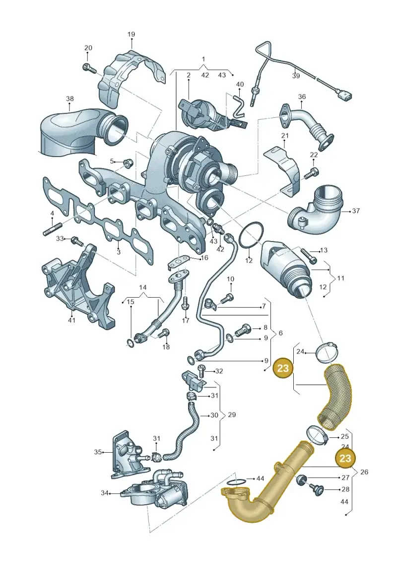 04L145828D — Volkswagen Caddy Maxi Kombi (2020-2024) diagram 746145630, position 23