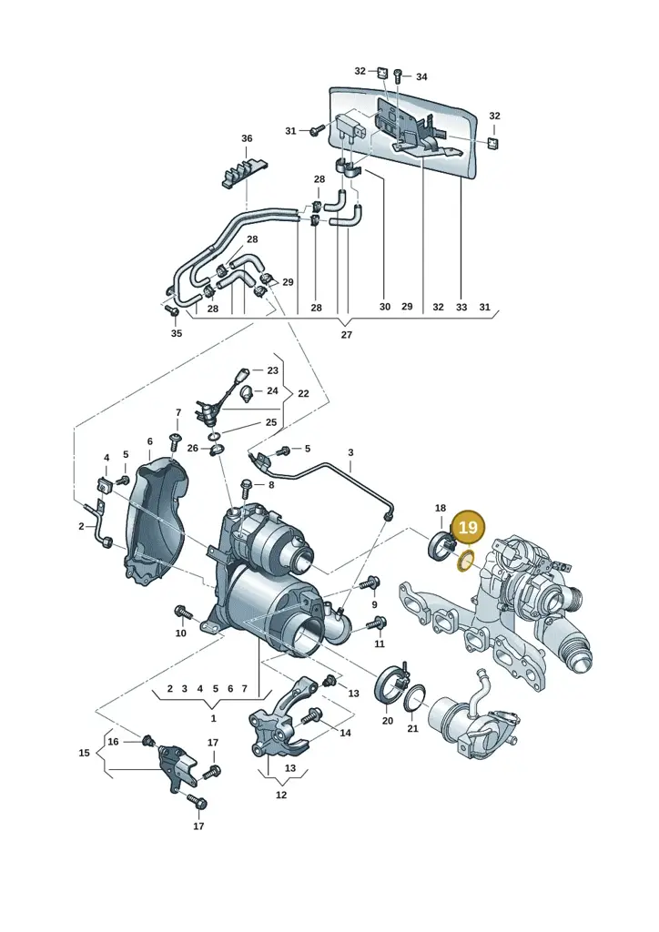 04L253115A — Volkswagen Tiguan 2.0 (2023-) diagram 57x253160, position 19
