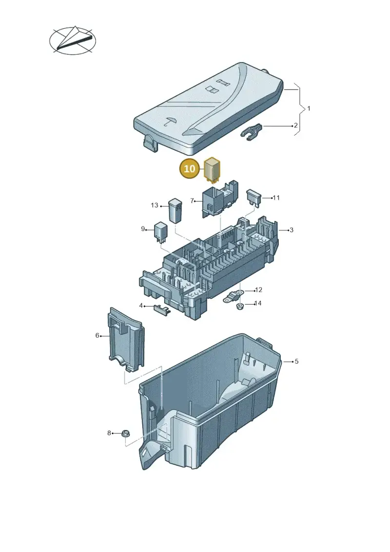 04L907282E — Volkswagen T-Cross 1,0 (2018-2024) diagram 837937100, position 10
