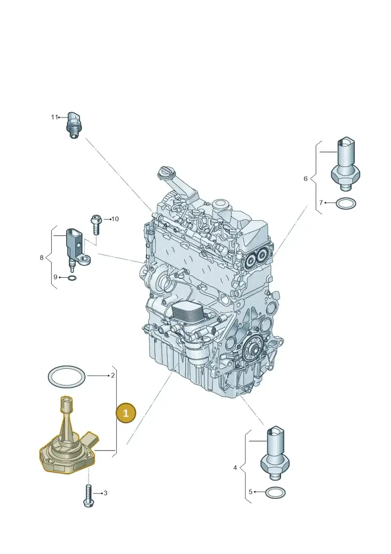 04L907660B — Volkswagen Transport. multivan (2019-2024) diagram 907660001, position 1