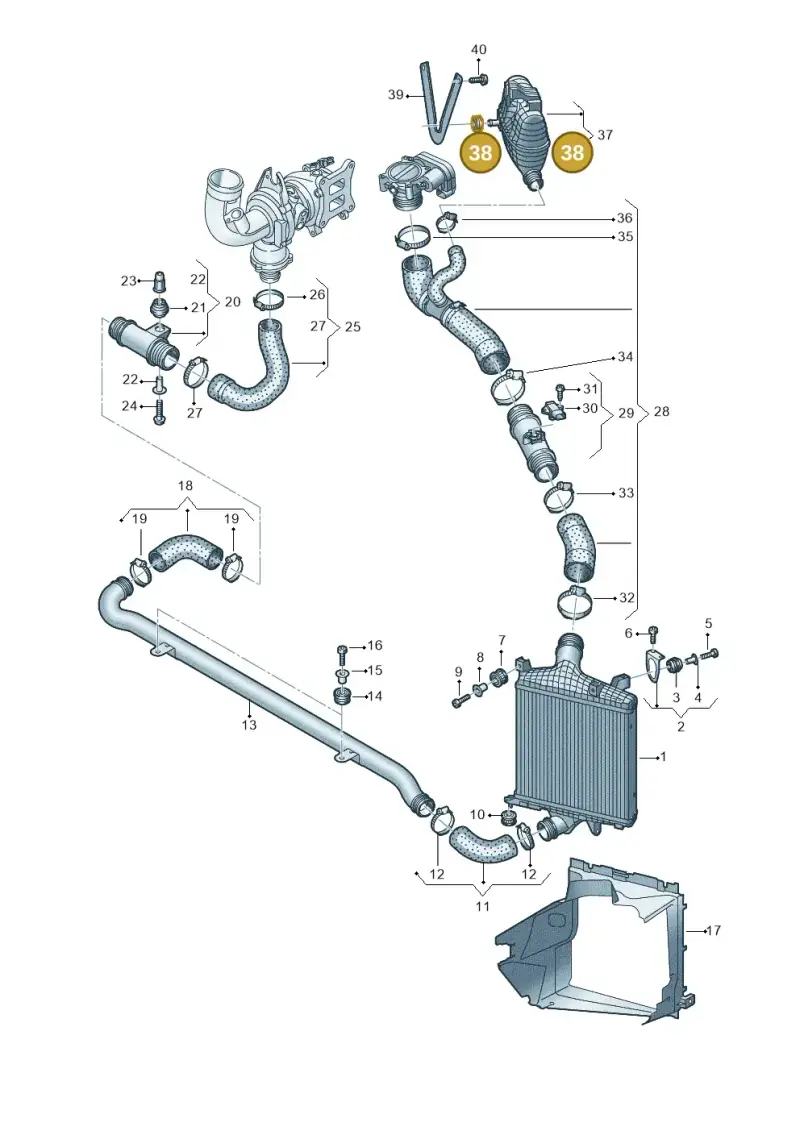 050129669 — Volkswagen Touareg (2017-2023) diagram 439145630, position 38
