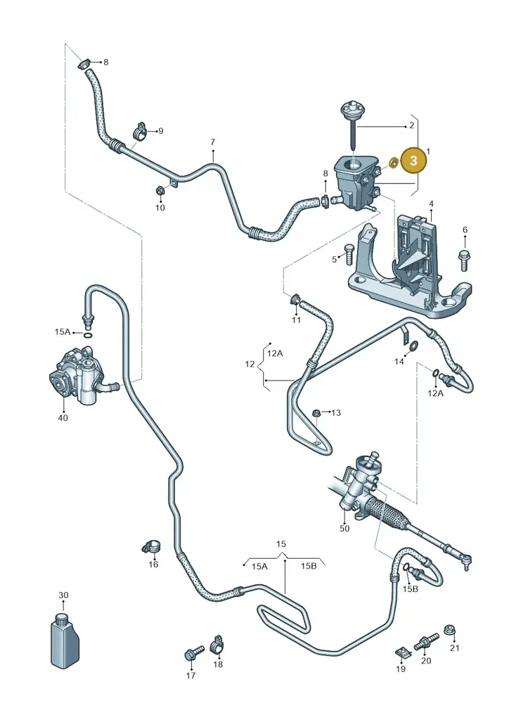 052129669A — Volkswagen Beetle (2016-2019) diagram 691422500, position 3