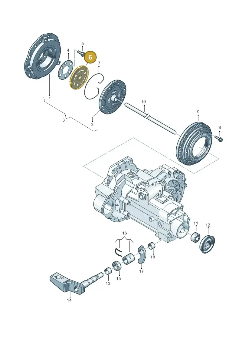 055141124J — Volkswagen GOLF/VAR./4MOT. A4     02 (2001-2002) diagram 201141300, position 6
