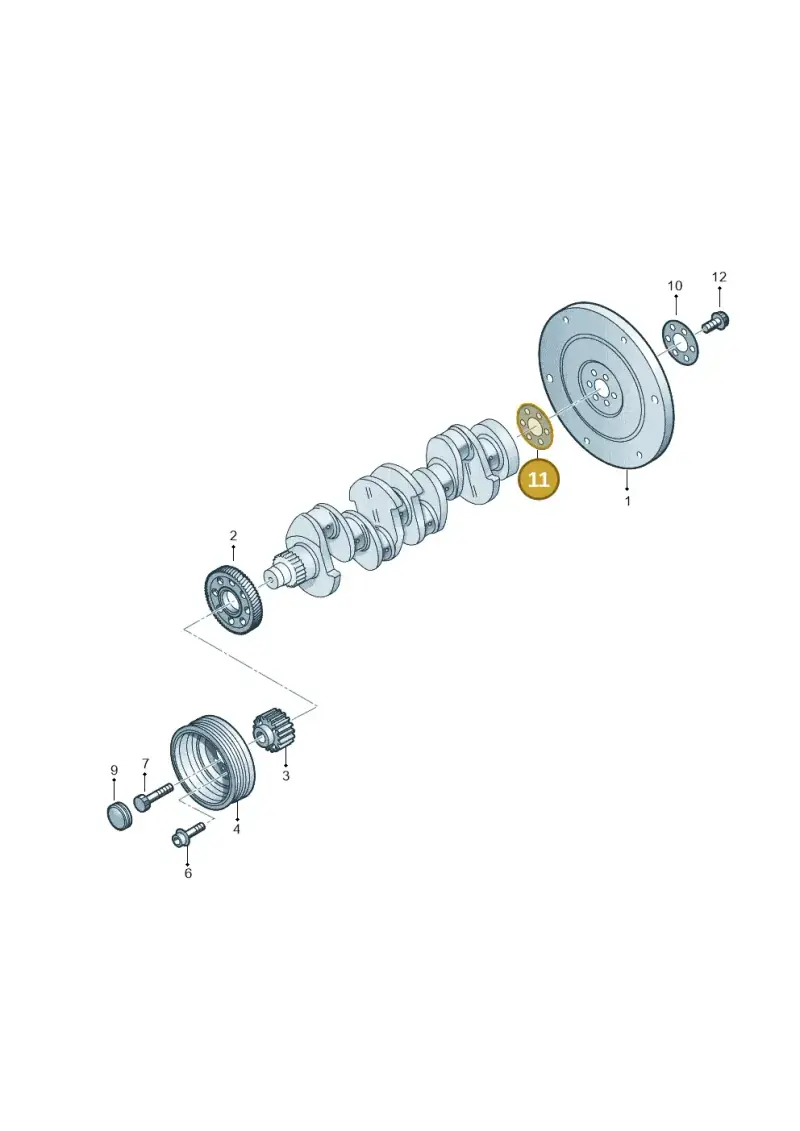 056105303 — Volkswagen MAN TGE 55 (2016-2021) diagram 807105930, position 11