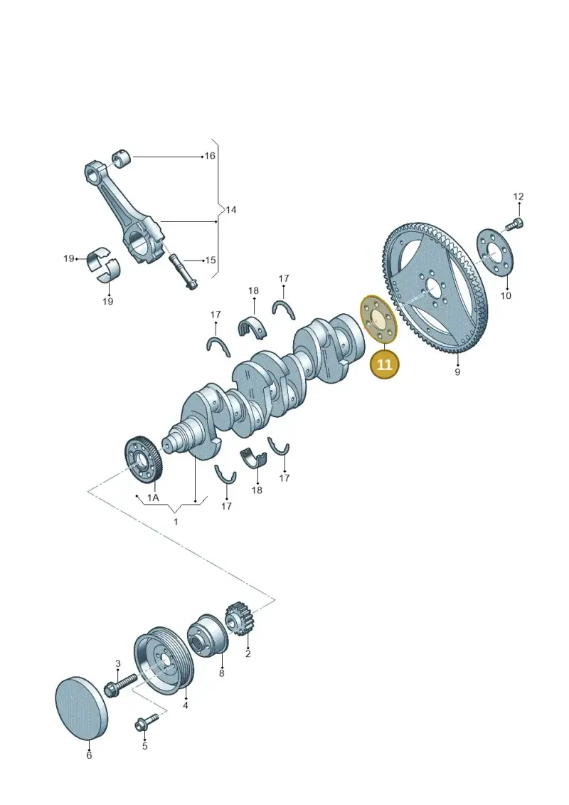 056105303 — Volkswagen Amarok twin cab (2022-) diagram 749105630, position 11