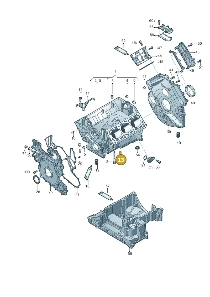 057103139D — Volkswagen Amarok twin cab (2022-) diagram 894103250, position 13