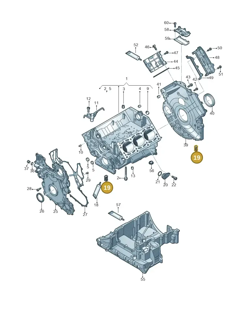 057103147A — Volkswagen Amarok twin cab (2022-) diagram 894103250, position 19