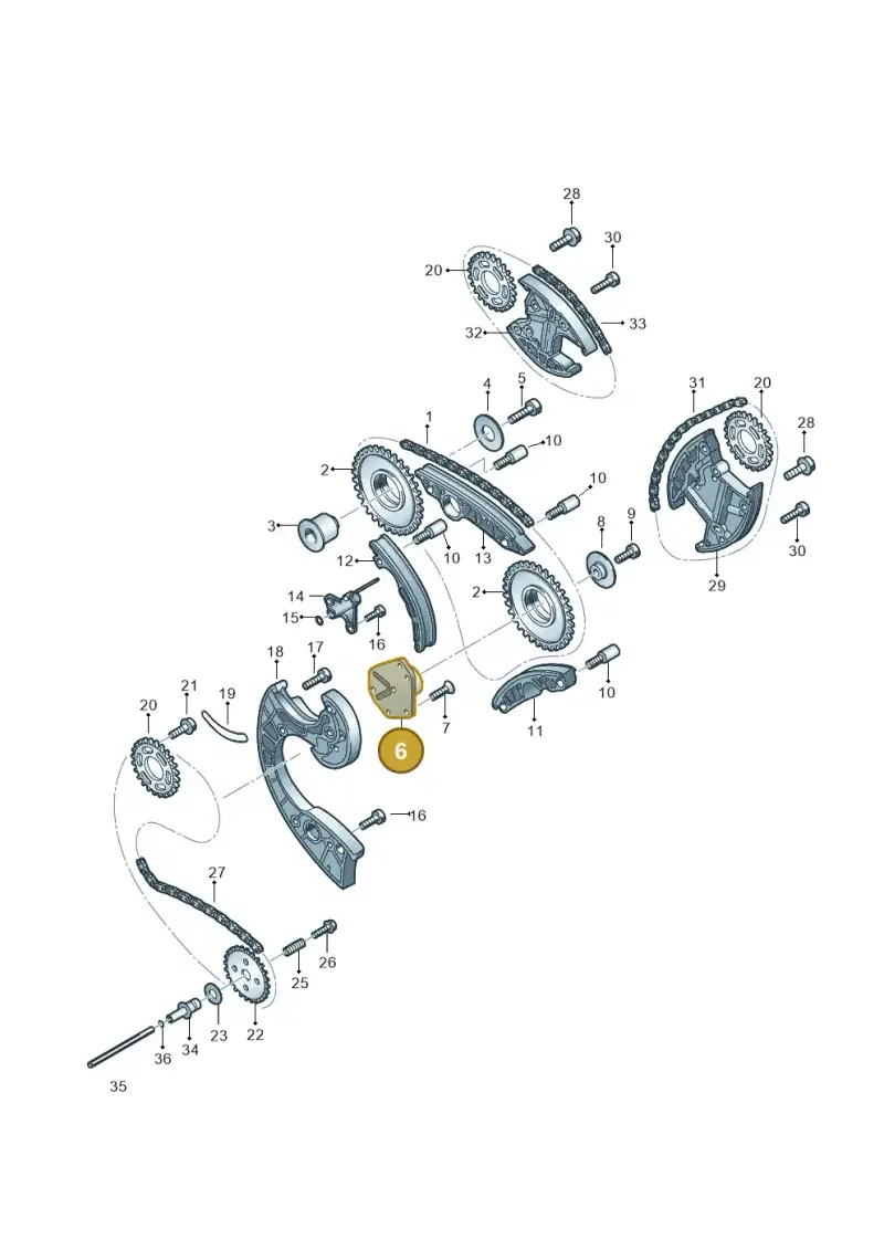 057109224B — Volkswagen Touareg                08> (2007-) diagram 258109700, position 6