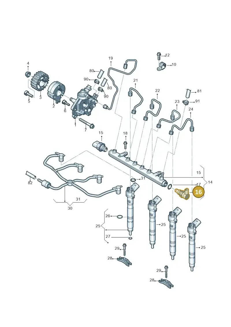 057130764AB — Volkswagen Amarok twin cab (2022-) diagram 683130450, position 16