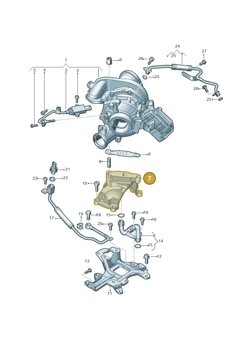 057145093F — Volkswagen Touareg (2017-2023) diagram 439145550, position 7