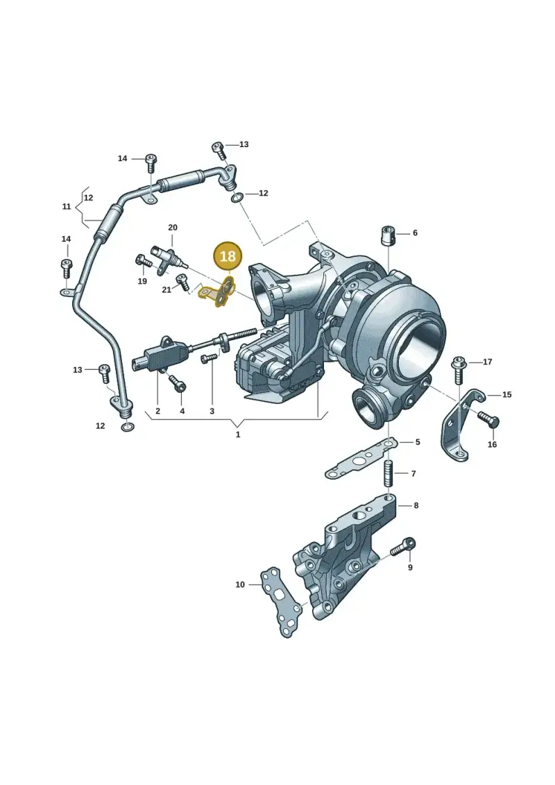 057145268C — Volkswagen Touareg (2017-2023) diagram 439145555, position 18