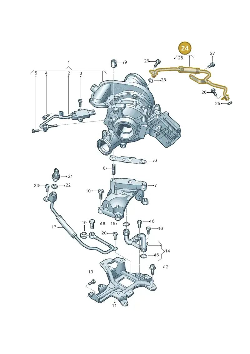 057145771AD — Volkswagen Touareg (2017-2023) diagram 439145550, position 24