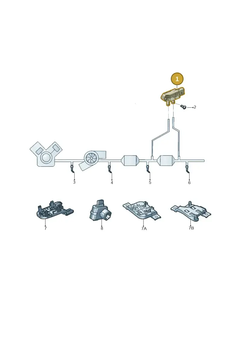 057906051F — Volkswagen Tiguan 2.0 4Motion (2017-2024) diagram 833906015, position 1