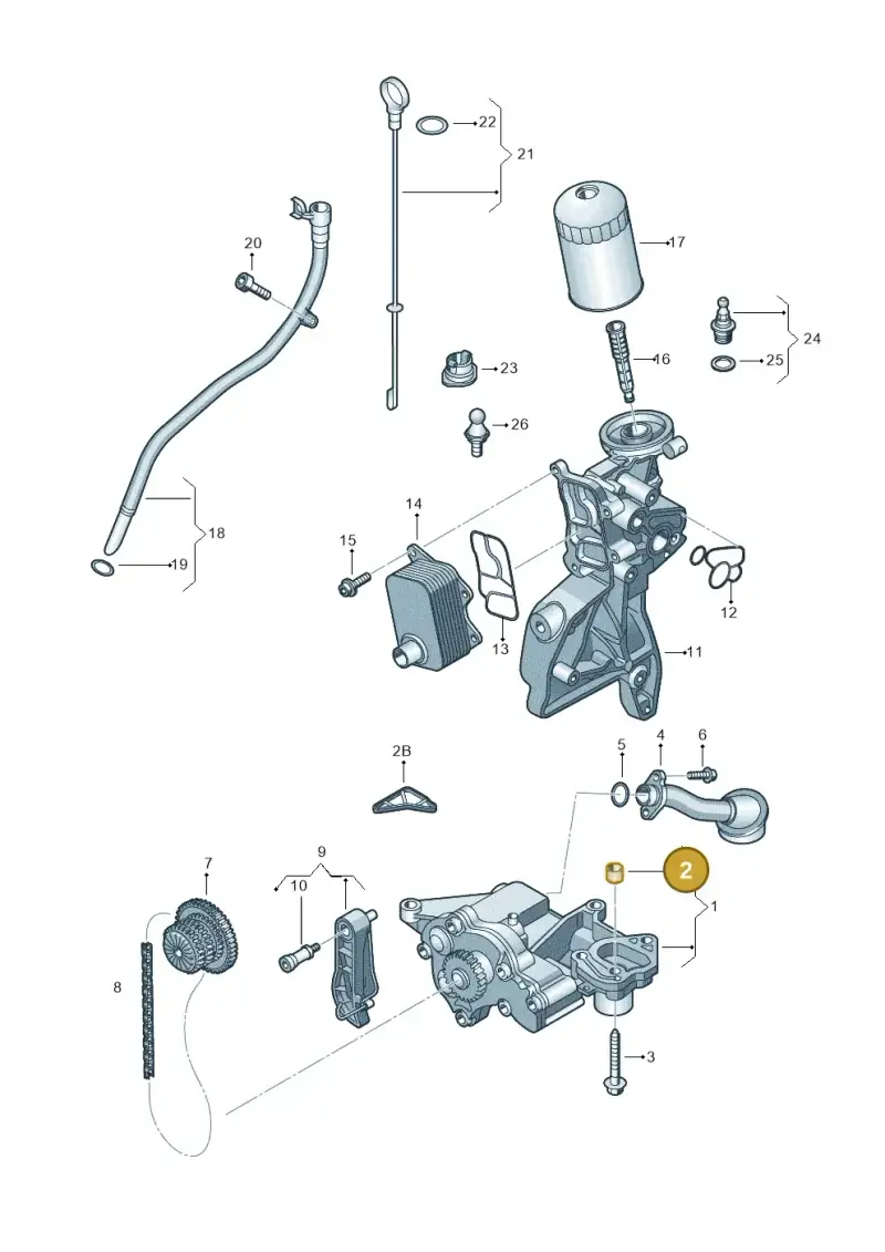 058103139 — Volkswagen Caravelle (2015-2019) diagram 634115150, position 2