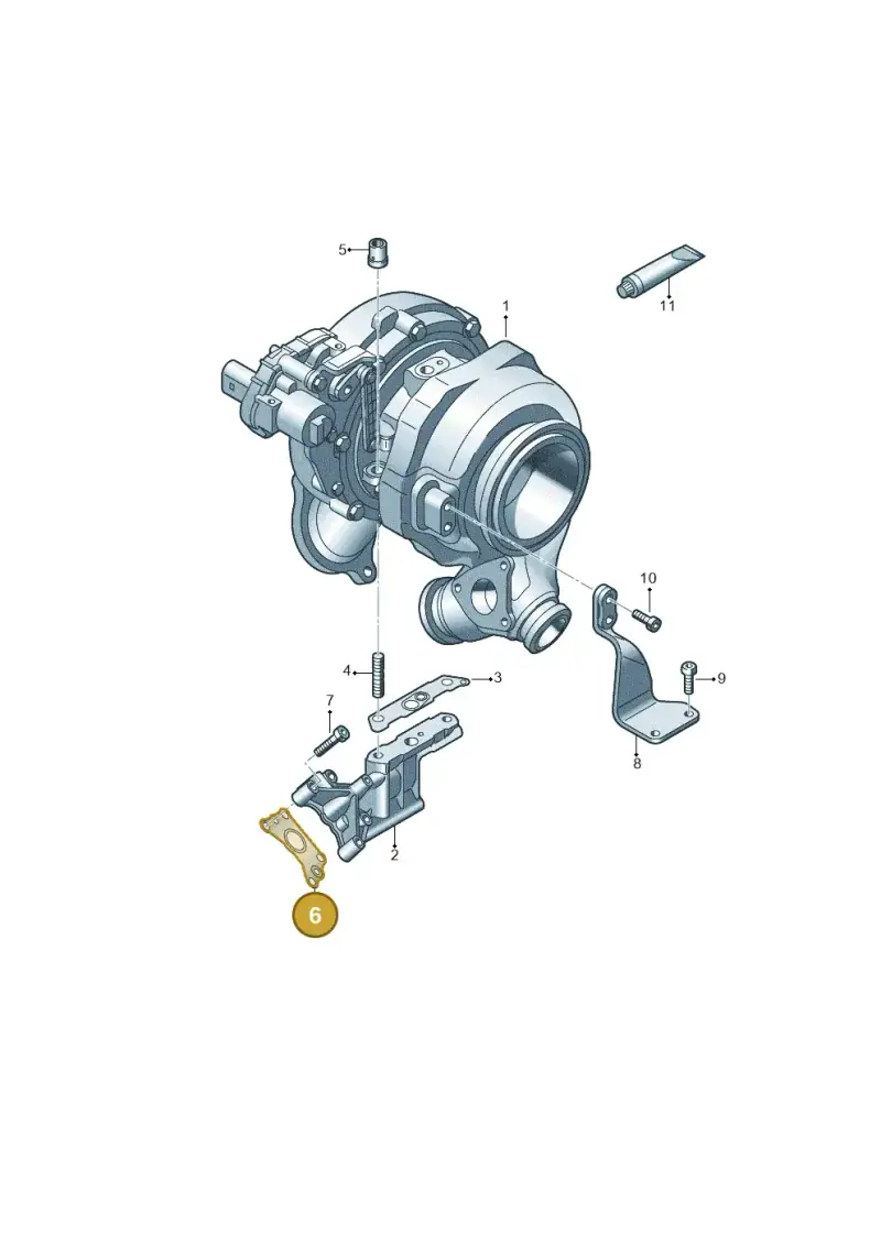 059103147T — Volkswagen Touareg (2017-2023) diagram 439145040, position 6