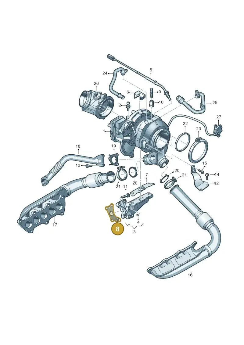 059103147T — Volkswagen Amarok twin cab (2022-) diagram 788145350, position 8