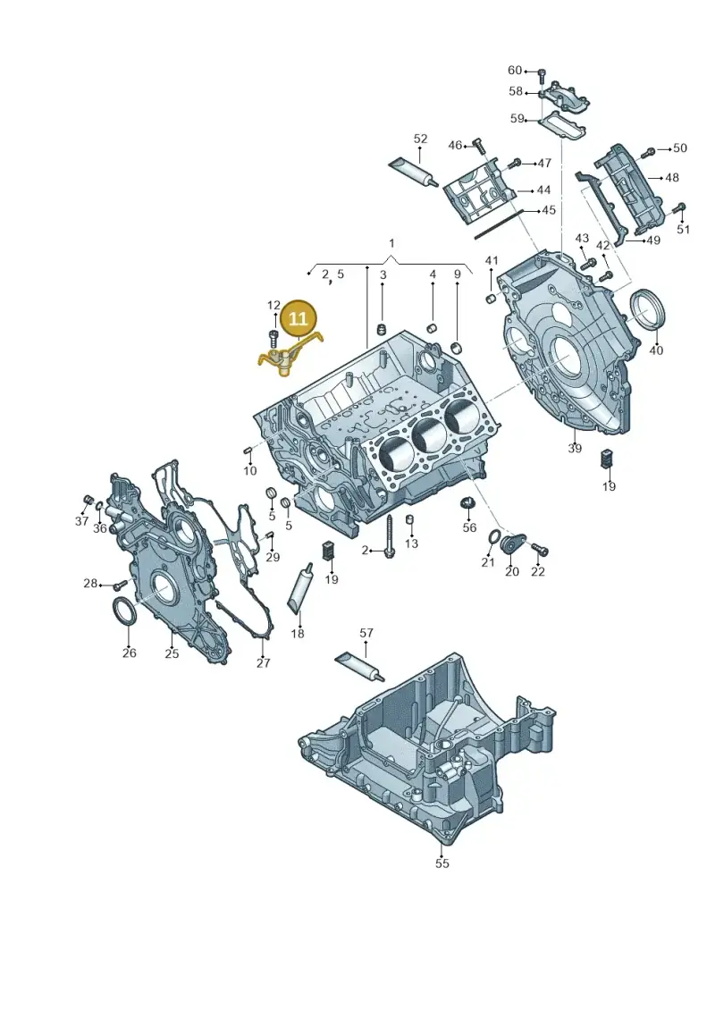 059103158R — Volkswagen Amarok twin cab (2022-) diagram 894103250, position 11