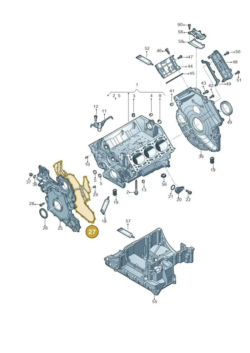 059103161AT — Volkswagen Amarok twin cab (2022-) diagram 894103250, position 27