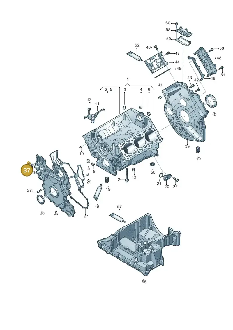 059103826B — Volkswagen Amarok twin cab (2022-) diagram 894103250, position 37
