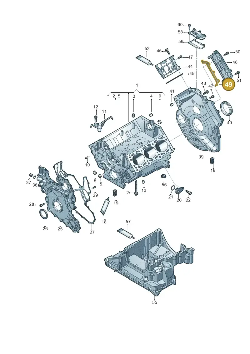 059109091N — Volkswagen Amarok twin cab (2022-) diagram 894103250, position 49