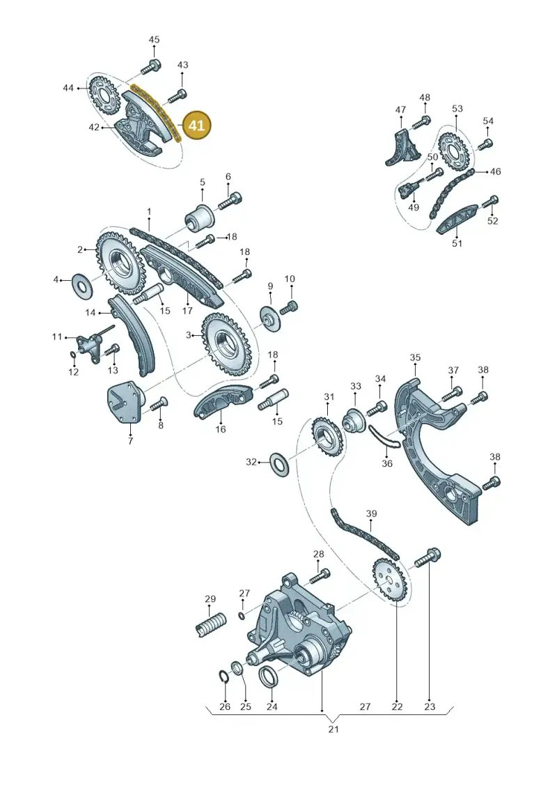 059109229K — Volkswagen Touareg BlueMotion (2014-2018) diagram 277109900, position 41