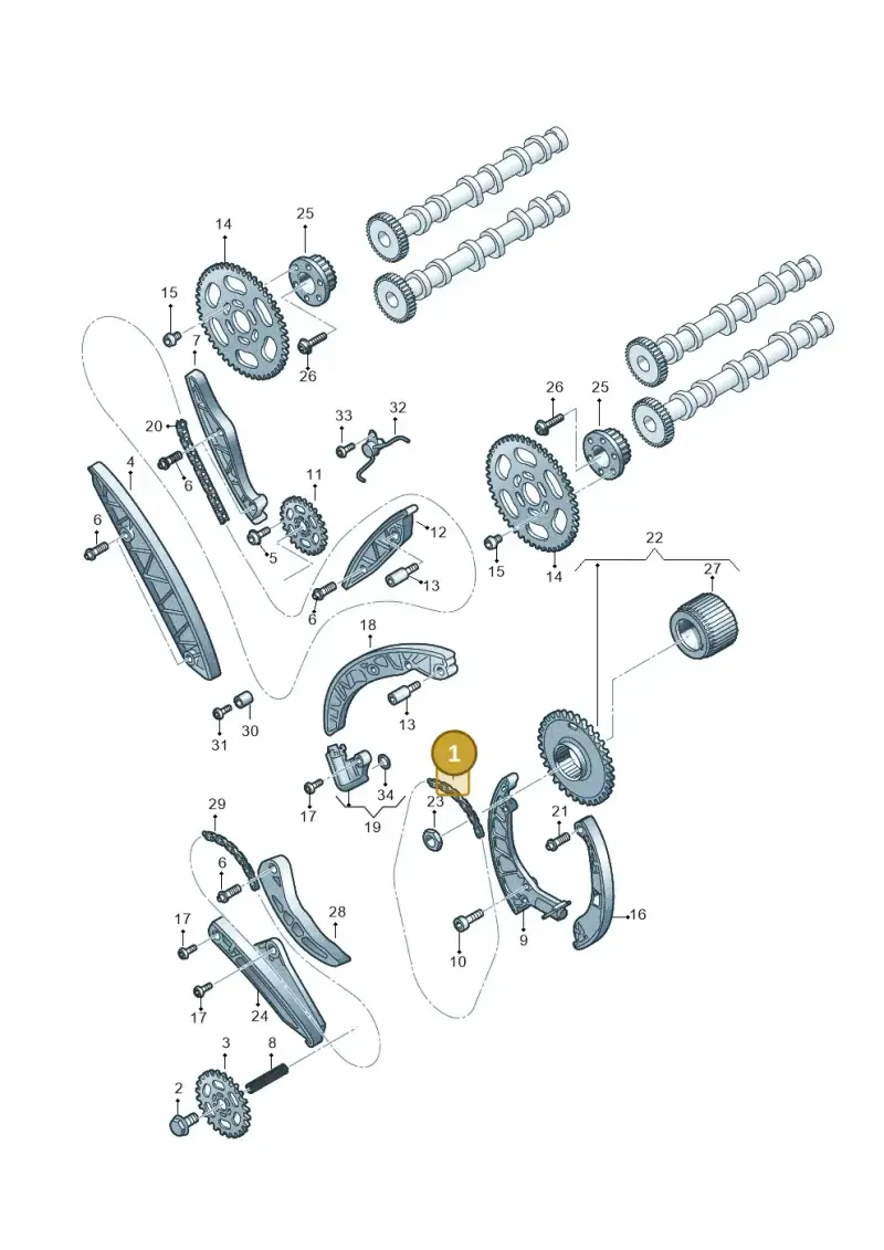 059109252H — Volkswagen Amarok twin cab (2022-) diagram 788109560, position 1