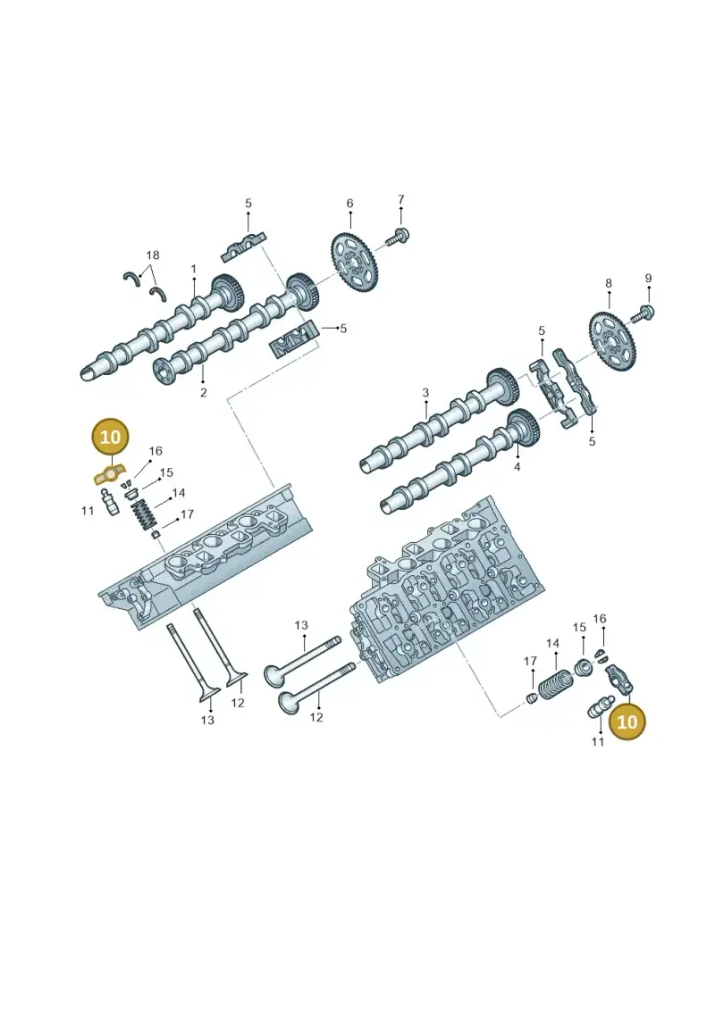 059109417S — Volkswagen Touareg (2017-2023) diagram 439109045, position 10