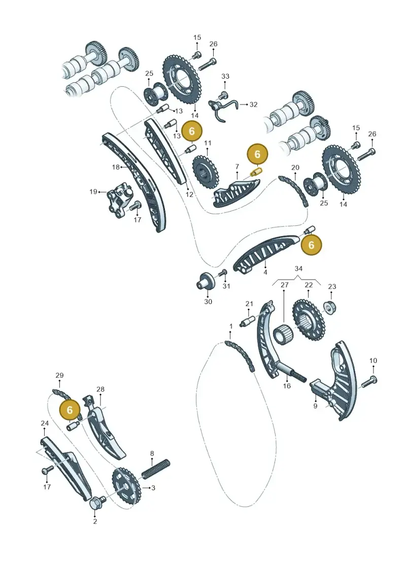 059109426S — Volkswagen Touareg (2017-2023) diagram 859109570, position 6