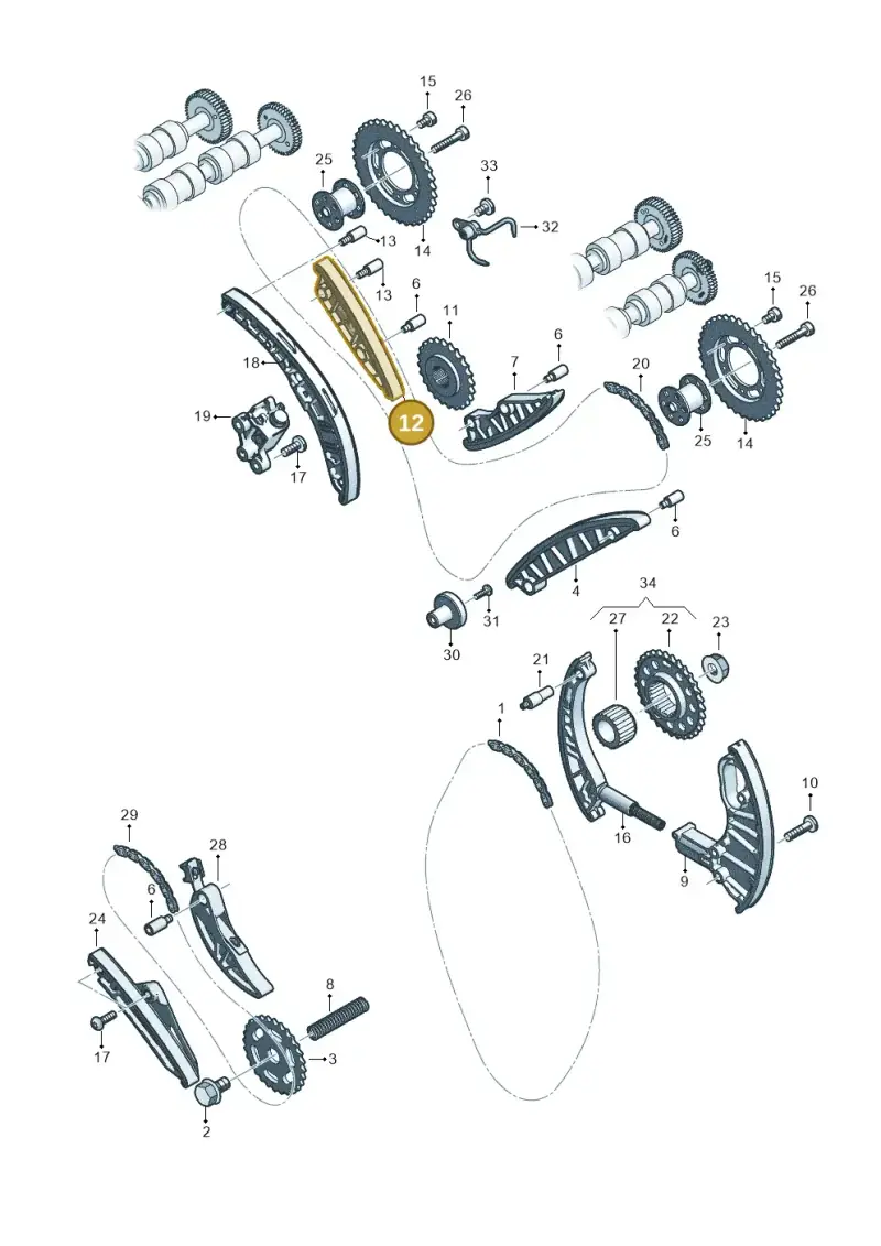 059109514N — Volkswagen Touareg (2017-2023) diagram 859109570, position 12