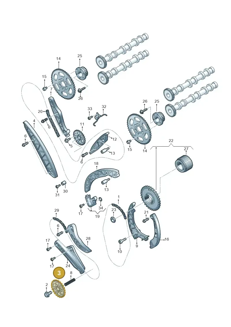 059109570F — Volkswagen Amarok twin cab (2022-) diagram 788109560, position 3