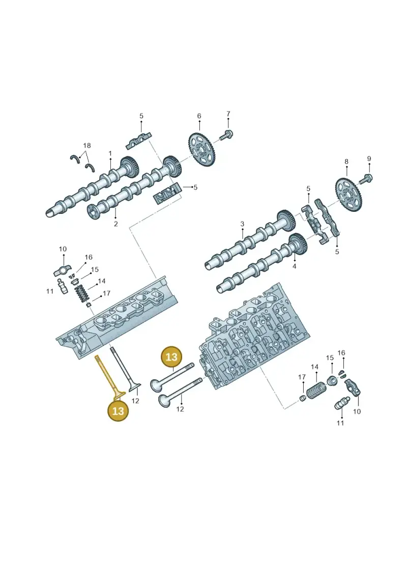059109611AR — Volkswagen Touareg (2017-2023) diagram 439109045, position 13