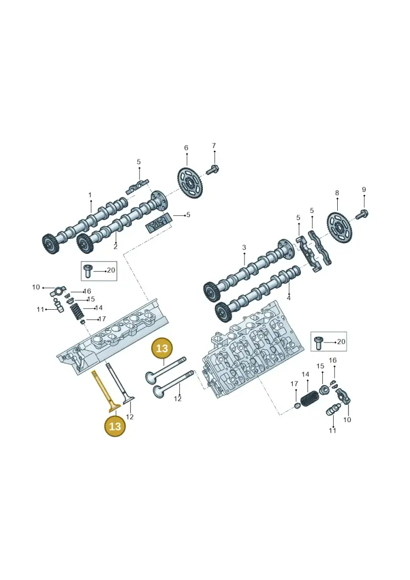 059109611AR — Volkswagen Amarok twin cab (2022-) diagram 2ha109035, position 13
