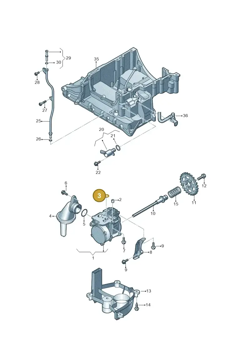 059115111A — Volkswagen Touareg (2012-2014) diagram 748115450, position 3