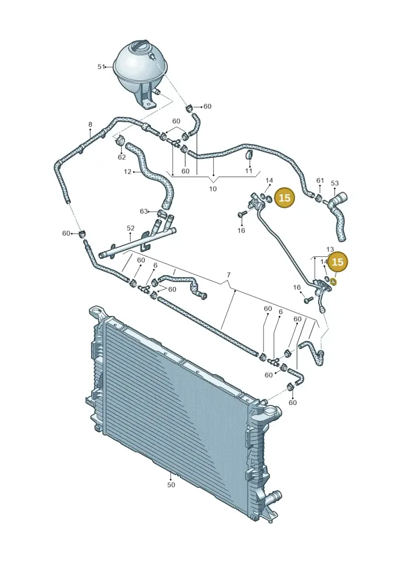 059121437G — Volkswagen Amarok twin cab (2022-) diagram 894121510, position 15