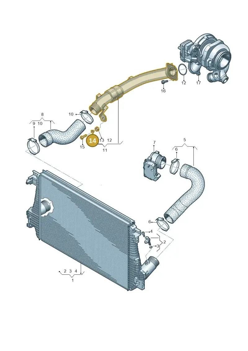 059129734C — Volkswagen Amarok twin cab (2022-) diagram 894145020, position 14