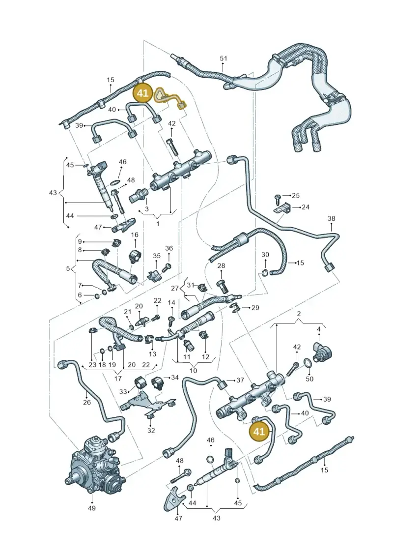 059130241EJ — Volkswagen Amarok twin cab (2022-) diagram 738130900, position 41
