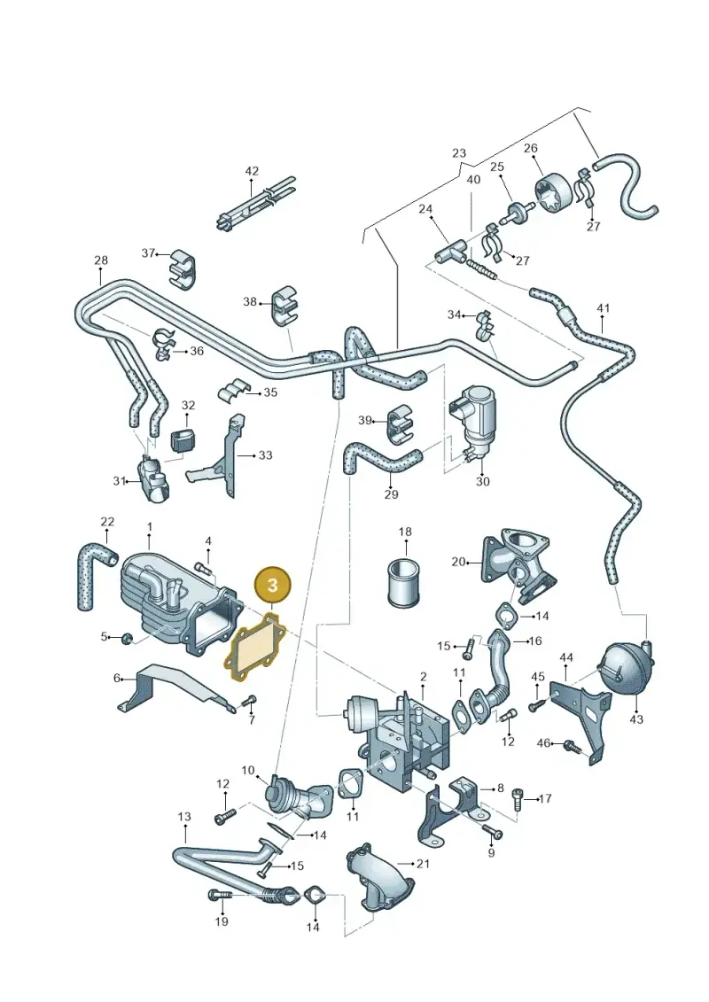 059131547C — Volkswagen Touareg                08> (2007-) diagram 274131600, position 3