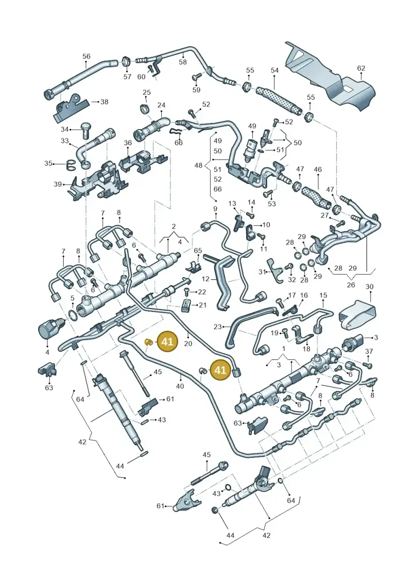 059131694H — Volkswagen Touareg (2017-2023) diagram 439130060, position 41