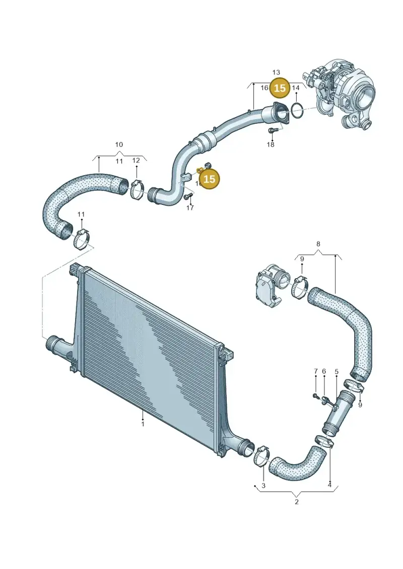 059131887B — Volkswagen Touareg (2017-2023) diagram 439145050, position 15