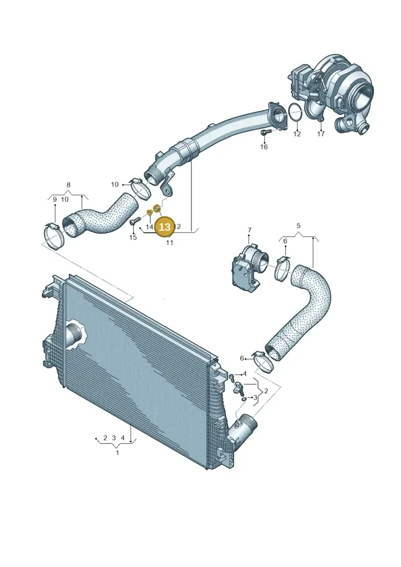059131887B — Volkswagen Amarok twin cab (2022-) diagram 894145020, position 13