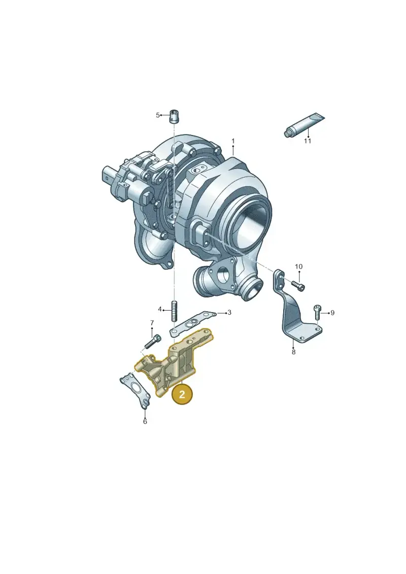 059145093M — Volkswagen Touareg (2017-2023) diagram 439145040, position 2