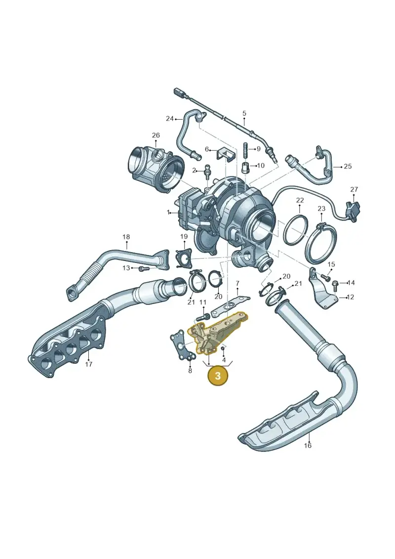 059145093M — Volkswagen Amarok twin cab (2022-) diagram 788145350, position 3