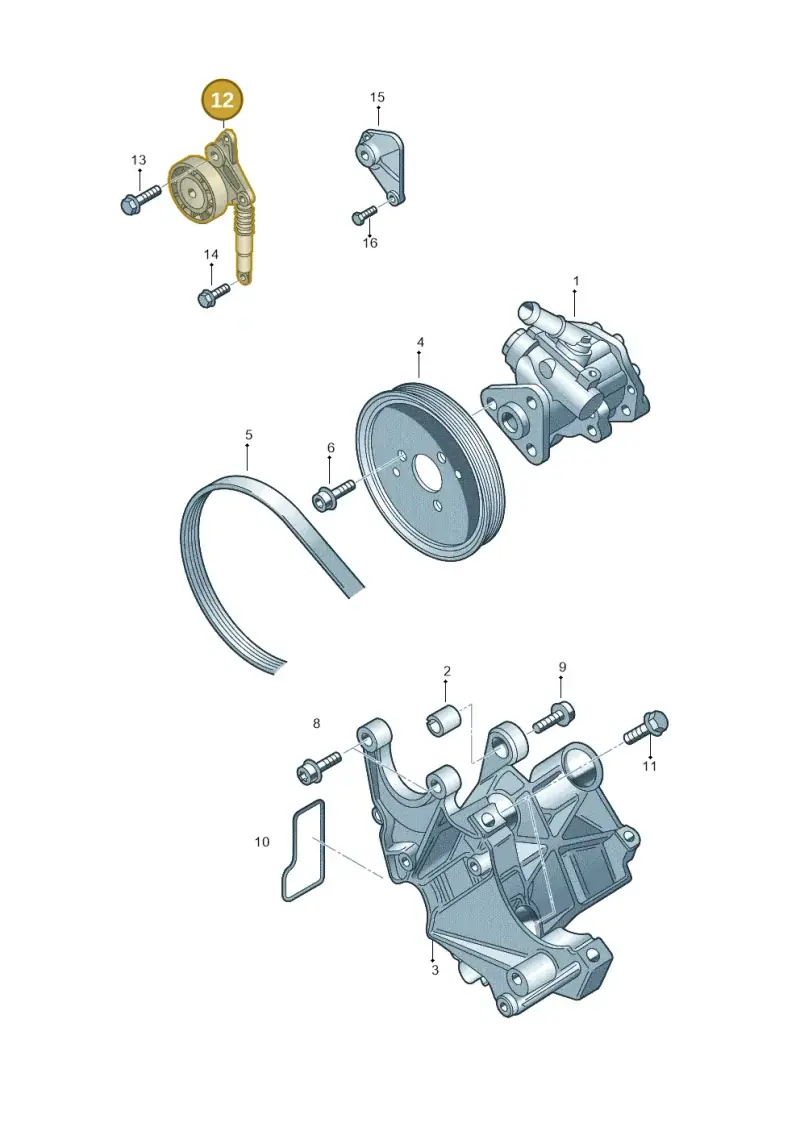 059145201H — Volkswagen Touareg                08> (2007-) diagram 274145250, position 12