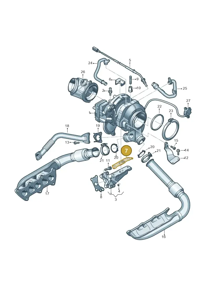 059145757AC — Volkswagen Amarok twin cab (2022-) diagram 788145350, position 7