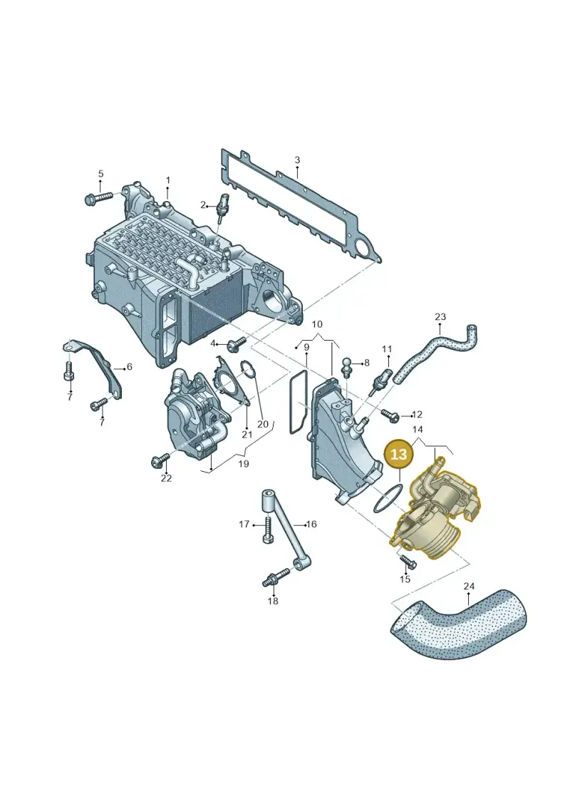 059145865C — Volkswagen Tiguan 2.0 4Motion (2017-2024) diagram 793129850, position 13